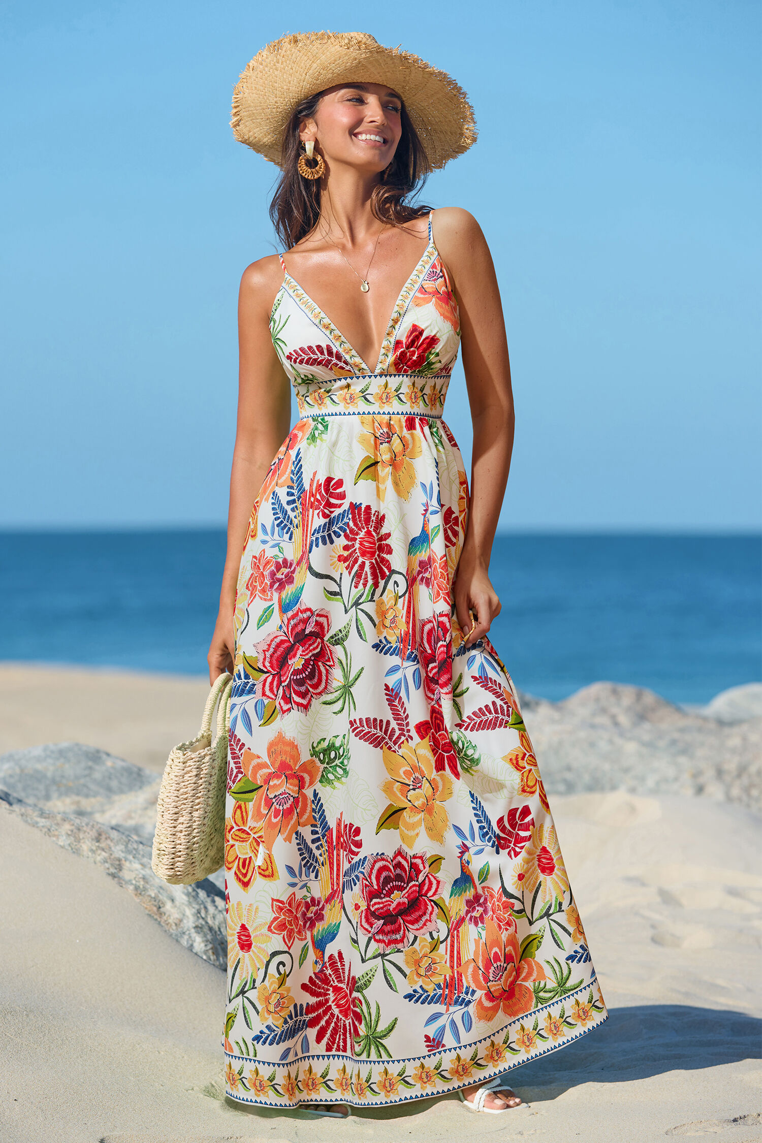Tropical Maxi Dress-img2