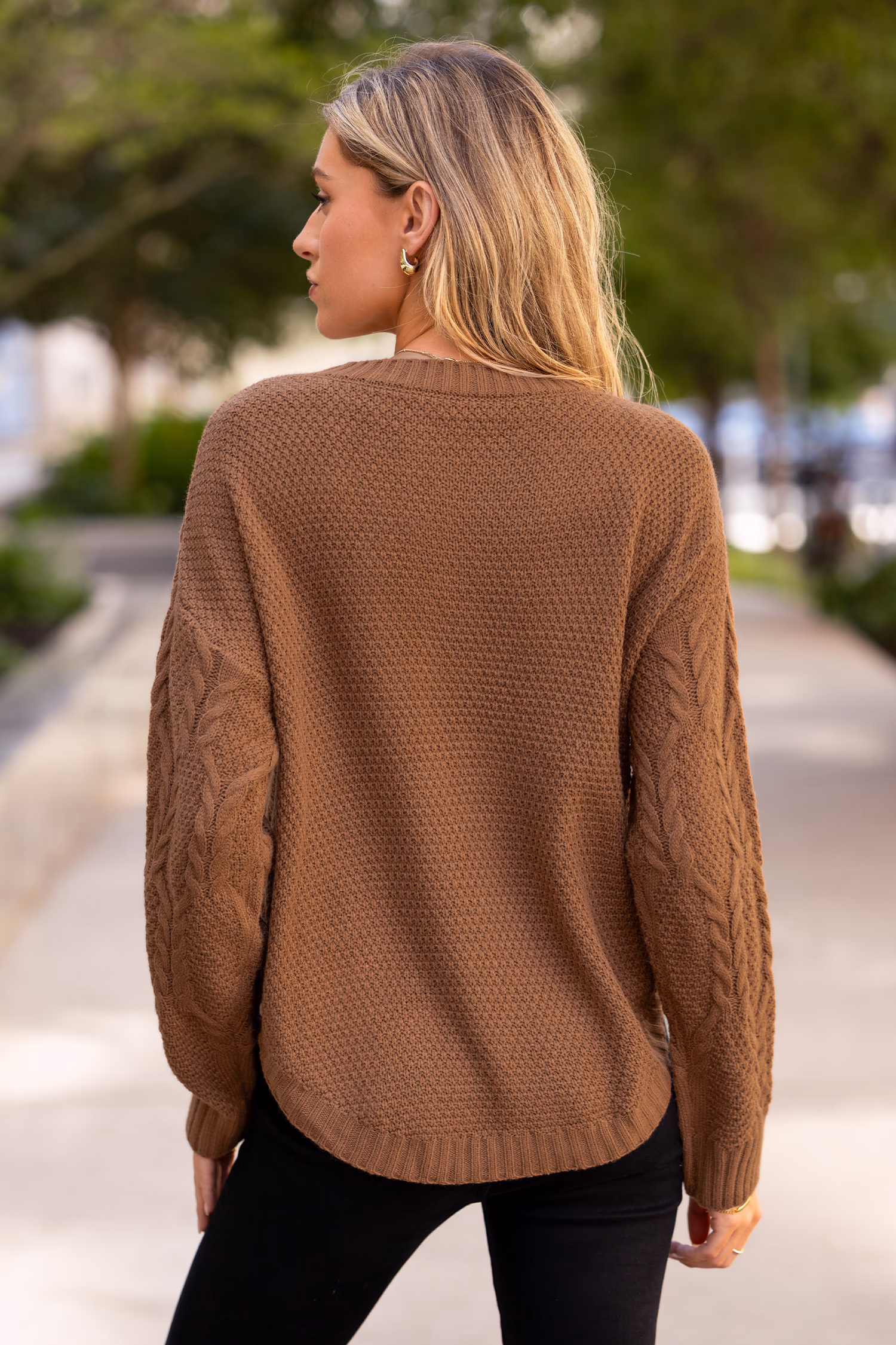 Toasting Marshmallows Brown Sweater-thumbsimg2