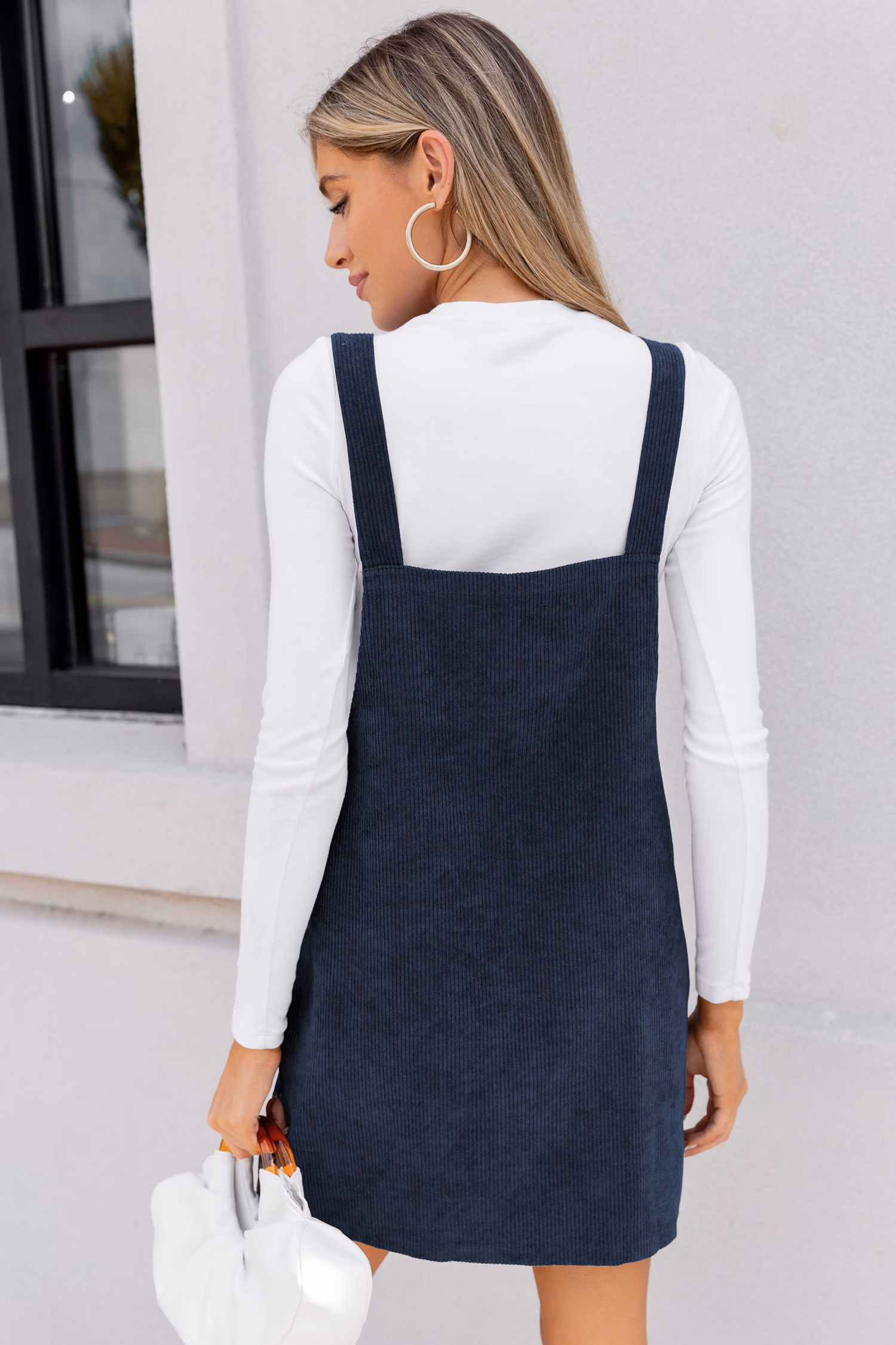 Autumn Date Blue Mini Dress-img1